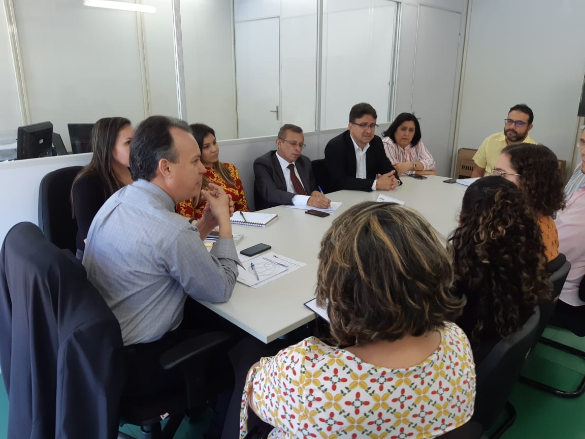 Novo presidente da PiauiPrev, Ricardo Pontes, reuniu diretores